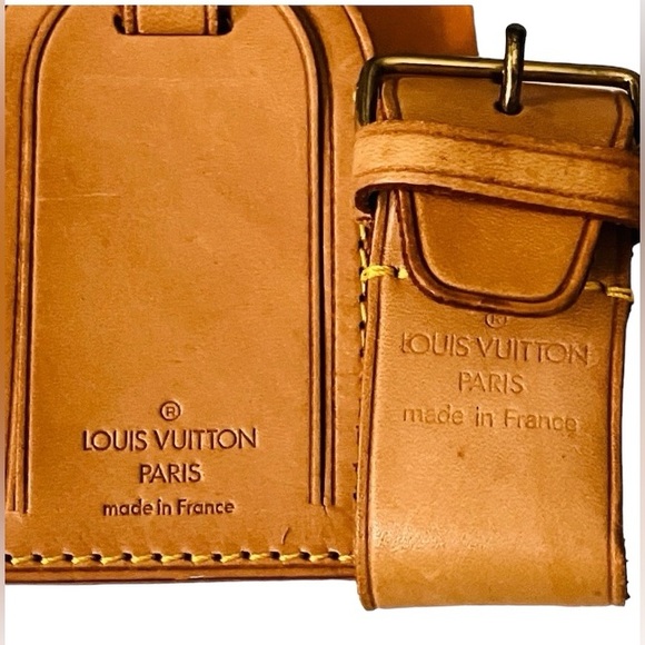Louis Vuitton Luggage Tag Set OBO - Picture 2 of 2